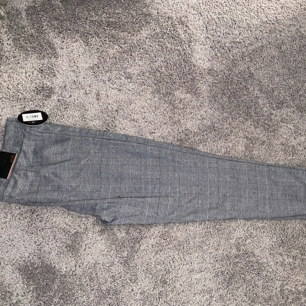 Women’s Gray Plaid Dress Pants | Size XL | New with Tags | Business Casual - Picture 4 of 4